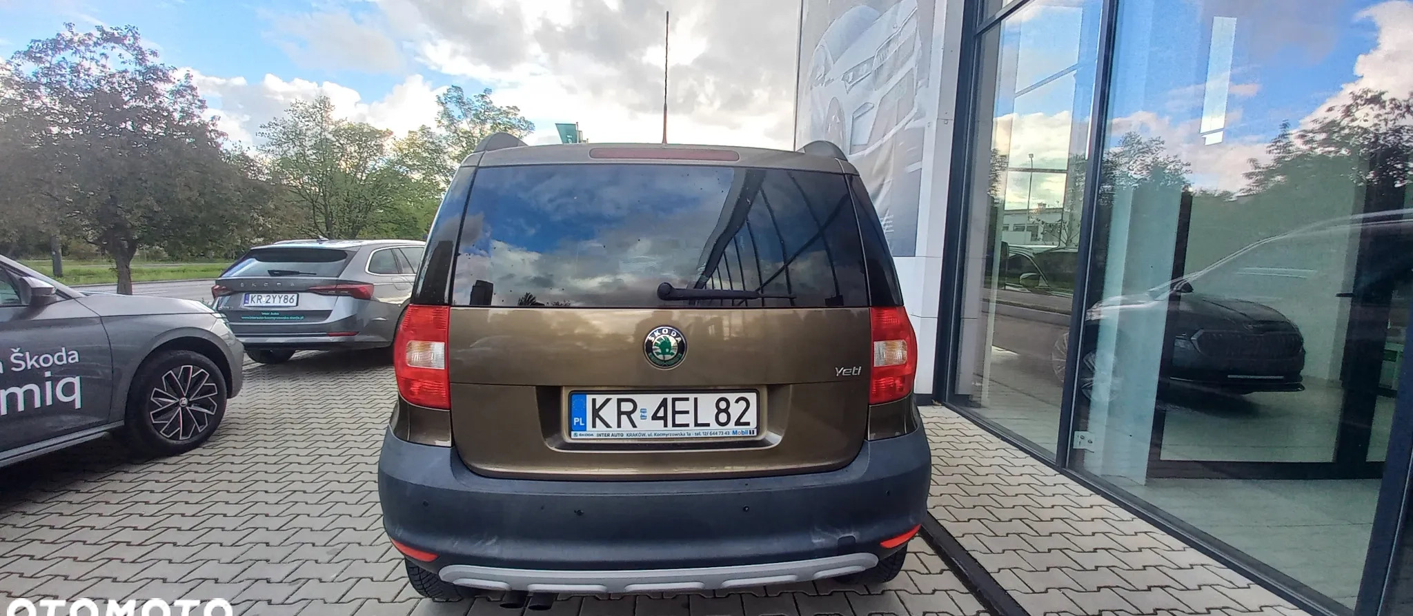 Skoda Yeti cena 27300 przebieg: 147621, rok produkcji 2009 z Kraków małe 29
